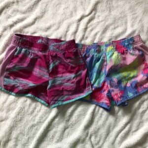 💞💜EUC GIRLS DANCESKIN NOW M 7/8 FULLY LINED SHORTS BUNDLE 💜💞